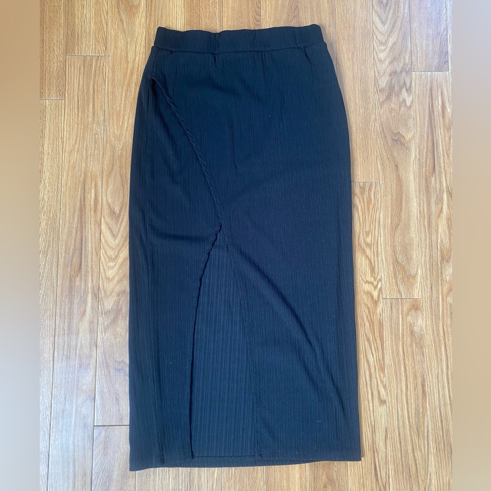 Midi Skirt with Slit